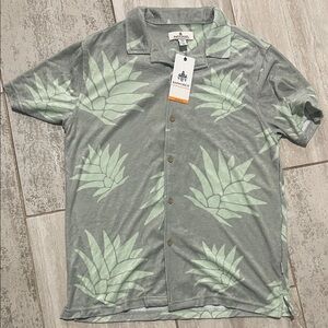 RAINFOREST Men's Shirt in Gray and Light Green